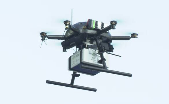 日本東京首次進(jìn)行無人機(jī)送餐測(cè)試(圖1)