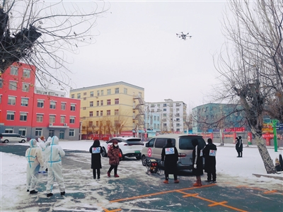 面對疫情無人機(jī)應(yīng)用大展身手(圖1)